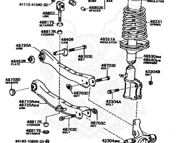 Toyota - Corolla - EE80 - 1985 - DX TYPE - 4-DOOR - Automatic - 2ELU