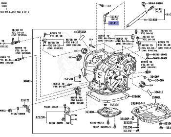 Toyota - Mark X - ANA10 - 2011 - AERIAL TYPE - 2AZFE