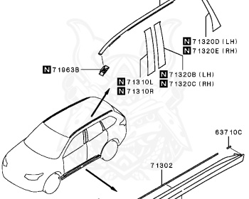 Mitsubishi - Outlander PHEV - GG2W - 2013 - XDPHZ - 4B11