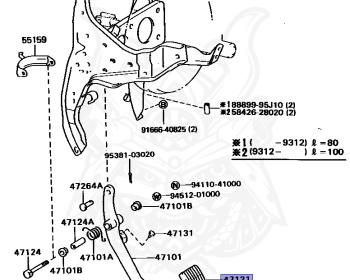 Toyota - Dyna - LY50 - 1989 - Manual - 2L