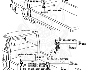 Toyota - LiteAce - KM50 - 1988 - DX TYPE - SUPER SINGLE JUST LOW - Manual - 4K