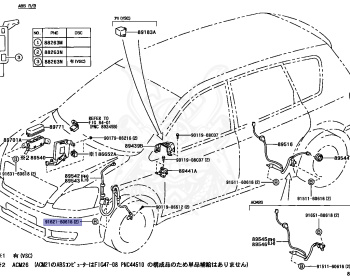 Toyota - Ipsum - ACM26W - 2001 - 240S TYPE - 2AZFE