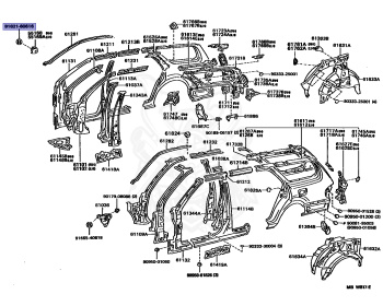 Toyota - Scepter - VCV15W - 1992 - WAGON - 3VZFE