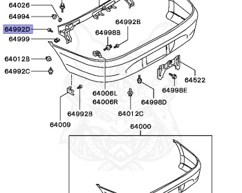Mitsubishi - Mirage - CA4A - 1991 - MNDH - 4G92