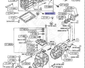 Mazda - Proceed - UF66M - Feb-1996 - Right hand - G6