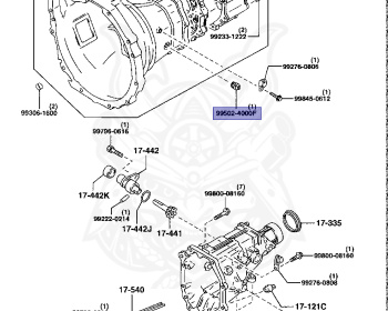Mazda - J100 - SD5ATF 100001 - Apr-1997 - Right hand - WL