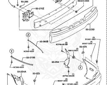 Mazda - Familia - BHALP - Jun-1995 - Right hand - Z5-DE