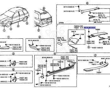 Toyota - Caldina GT/G/E - ST210G - 1998 - G TYPE - WAGON - Automatic - 3SFE