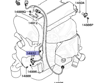 Mitsubishi - Lancer Evolution VI - CP9A - 1998 - SNGF2 - 4G63