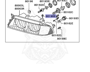 Mitsubishi - Diamante - F31A - 1994 - TRXA2 - 6G73