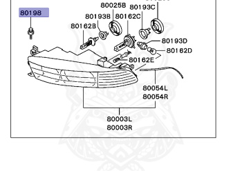 Mitsubishi - Galant VR-4 - EC5A - 2003 - SYGF - 6A13