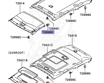 Mitsubishi - Delica - PD8W - 1998 - NSEHF5 - 4M40