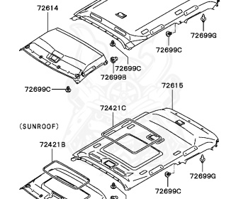 Mitsubishi - Delica - PD6W - 1994 - NSEHE1 - 6G72