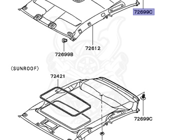 Mitsubishi - Mirage - CJ1A - 1997 - MRUE3 - 4G13