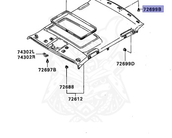 Mitsubishi - Lancer - CB6A - 1991 - PNPM - 6A10
