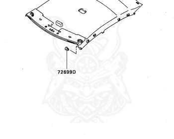Mitsubishi - Lancer - CB6A - 1996 - SRPM2 - 6A10