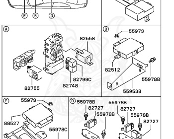 Mitsubishi - Mirage - CJ4A - 1997 - MRGH - 4G92