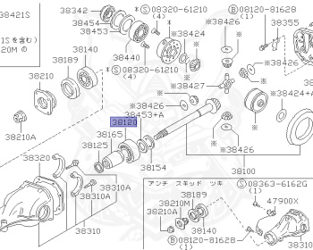 Nissan - Skyline - R32 GTS-t/4 - HCR32 - 1993 - GTST. Type M - 4-door sports sedan (4K) - Hi-Cas 2-Link (HI.2WD) - MANUAL TRANS 5-SPEED(MT.F5) - RB20DET