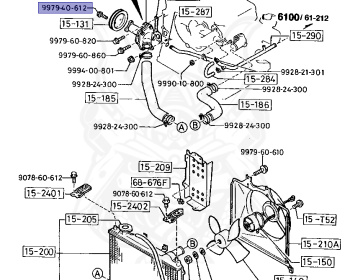 Mazda - Laser - BF5SF - Jan-1986 - Right hand - E5