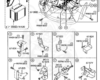 Mazda - Mazdaspeed Axela - BK3P - Sep-2003 - Right hand - L3-VDT