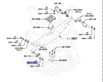 Mazda - J100 - SD5ATF 100001 - Apr-1997 - Right hand - WL
