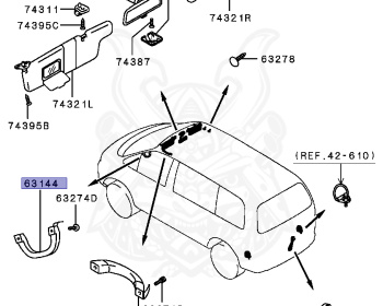 Mitsubishi - Delica Cargo - PD5V - 2005 - NLNDT - 4D56