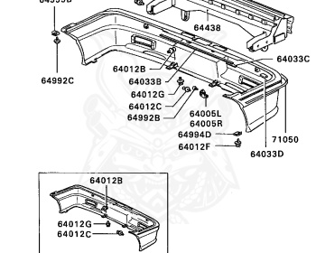 Mitsubishi - Mirage - C53A - 1987 - MNGF2 - 4G61