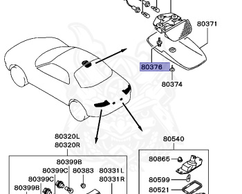 Mitsubishi - FTO - DE3A - 1994 - HNFH - 6A12