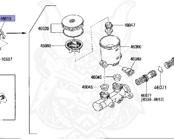 Genuine Fairlady Z Z31 Brakes OEM parts supplied from Japan