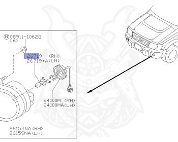 Nissan - Safari - Y61 - 2004 - Grand Road Limited - WAGON(W) - AUTOMATIC TRANSMISSION(AT) - TB48DE