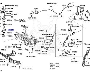 Toyota - Ipsum - ACM21W - 2004 - 240U TYPE - 2AZFE