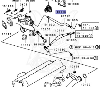 Mitsubishi - Sigma - F13AK - 1990 - SNJM - 6G73