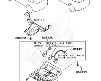 Mitsubishi - Delica - PF8W - 1997 - HSEPF2 - 4M40