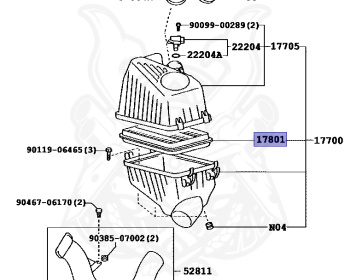 Toyota - Noah - AZR60G - 2006 - X TYPE - Variator - 1AZFSE