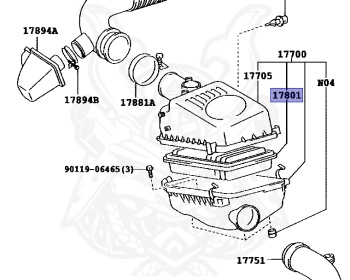Toyota - Premio - AZT240 - 2001 - Variator - 1AZFSE