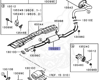 Mitsubishi - Pajero Mini - H56A - 1997 - MKHF - 4A30