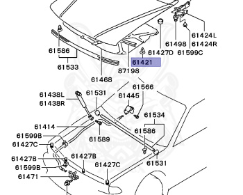 Mitsubishi - Diamante - F27A - 1993 - TRPM - 6G72