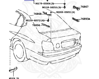 Toyota - Aristo - JZS160 - 2004 - Automatic - 2JZGE