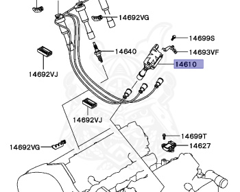 Mitsubishi - Diamante - F41A - 2005 - TYXM1 - 6G73