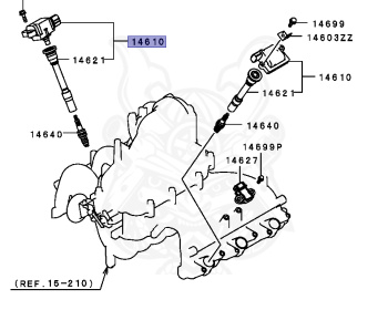 Mitsubishi - Chariot - N96W - 1998 - LRXC3 - 6G72