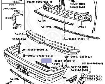 Genuine Chaser JZX81 Exterior OEM parts supplied from Japan