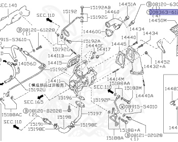 Nissan - Skyline - R32 GTS-t/4 - HCR32 - 1991 - GTST. Type M - 4-door sports sedan (4K) - Hi-Cas 2-Link (HI.2WD) - AUTOMATIC-FLOOR SHIFT(AT.F4) - RB20DET