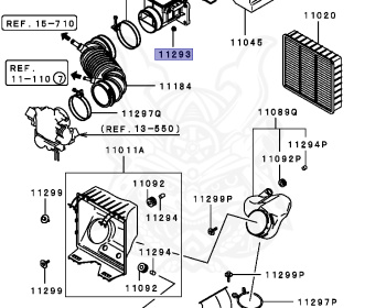 Mitsubishi - Lancer - CB2A - 1996 - SNHE2 - 4G15