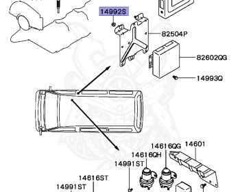 Mitsubishi - Delica Star Wagon - P35W - 1990 - HSRPT - 4D56