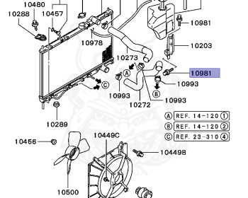 Mitsubishi - Galant - E54A - 1992 - PRGW - 6A12