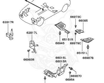 Mitsubishi - Mirage - CA4A - 1992 - MNHH - 4G92