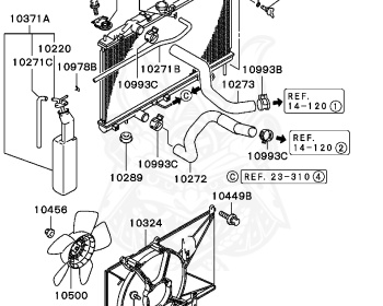 Mitsubishi - Mirage - CJ1A - 1999 - MRUE3 - 4G13