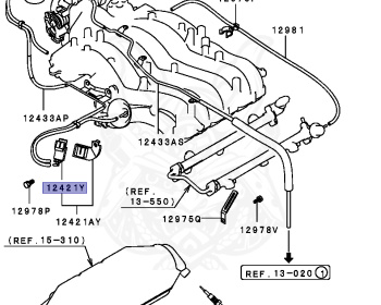 Mitsubishi - Pajero - V25W - 1992 - GRXM1 - 6G74