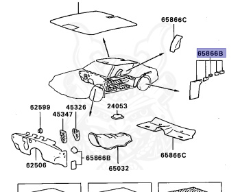 Mitsubishi - Starion - A183A - 1989 - MNWS - G63B