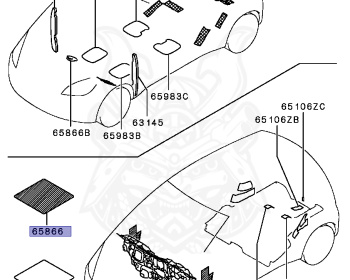 Mitsubishi - Colt - Z21A - 2006 - XSMH - 4A90